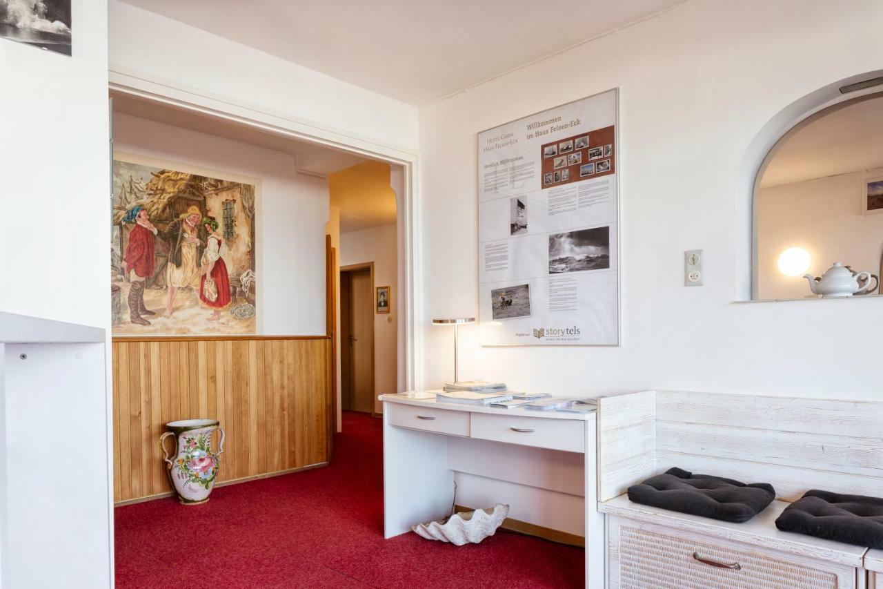 Hotel Felsen-Eck Heligoland Exteriér fotografie
